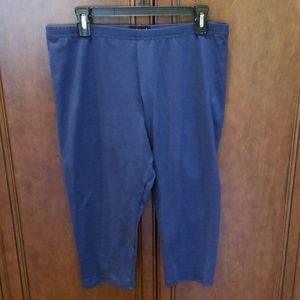 Insanity steel blue capri size 1X fits XL L